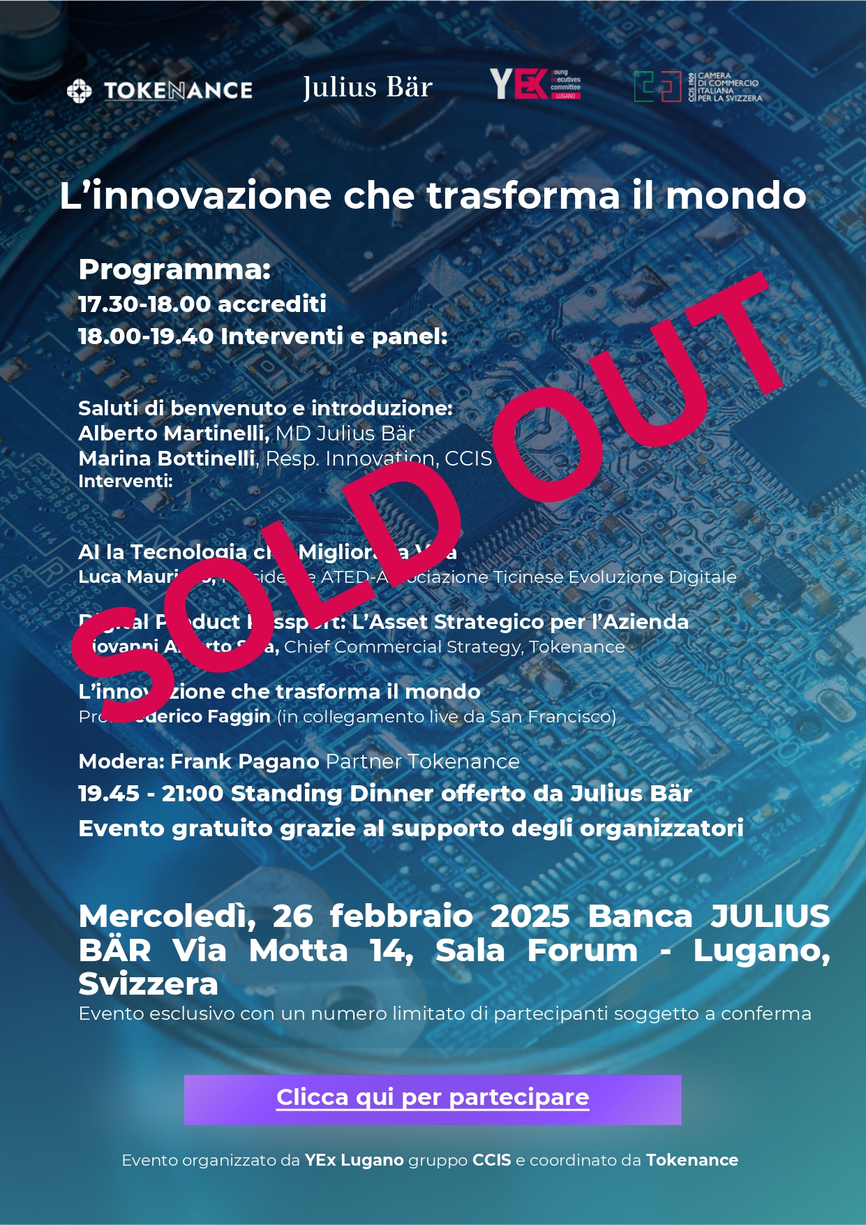 YEX Lugano - L'înnovazione che trasforma il mondo  YEX Lugano - L'înnovazione che trasforma il mondo