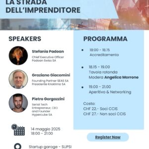 Evento YEx Lugano imprenditoria - 14.05