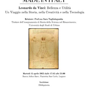 Leonardo da Vinci: Bellezza e utilità. Un viaggio nella storia, nella creatività e nella tecnologia