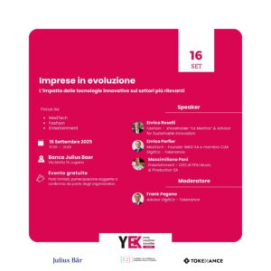 Imprese in evoluzione: L’impatto delle tecnologie innovative sui settori più rilevanti – Lugano, 16.09.2025