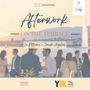 Afterwork on the terrace event flyer